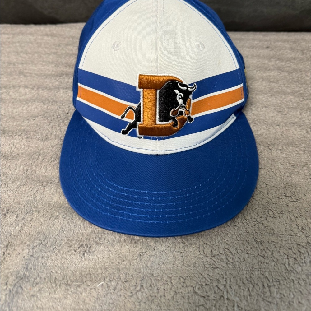 Vintage Durham Bulls Hat Melon D Logo Embroidery Snapback Cap Men's AD357